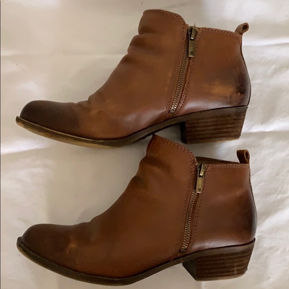 Lucky Brand Brown Ankle Boots - Picture 5 of 7